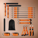 Pilates Bar Kit W/ Resistance Bands Multifunctional Pilate