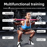 Pilates Bar Kit with Resistance Bands